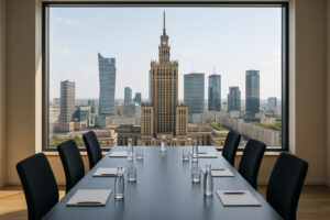 zakelijke meeting warschau